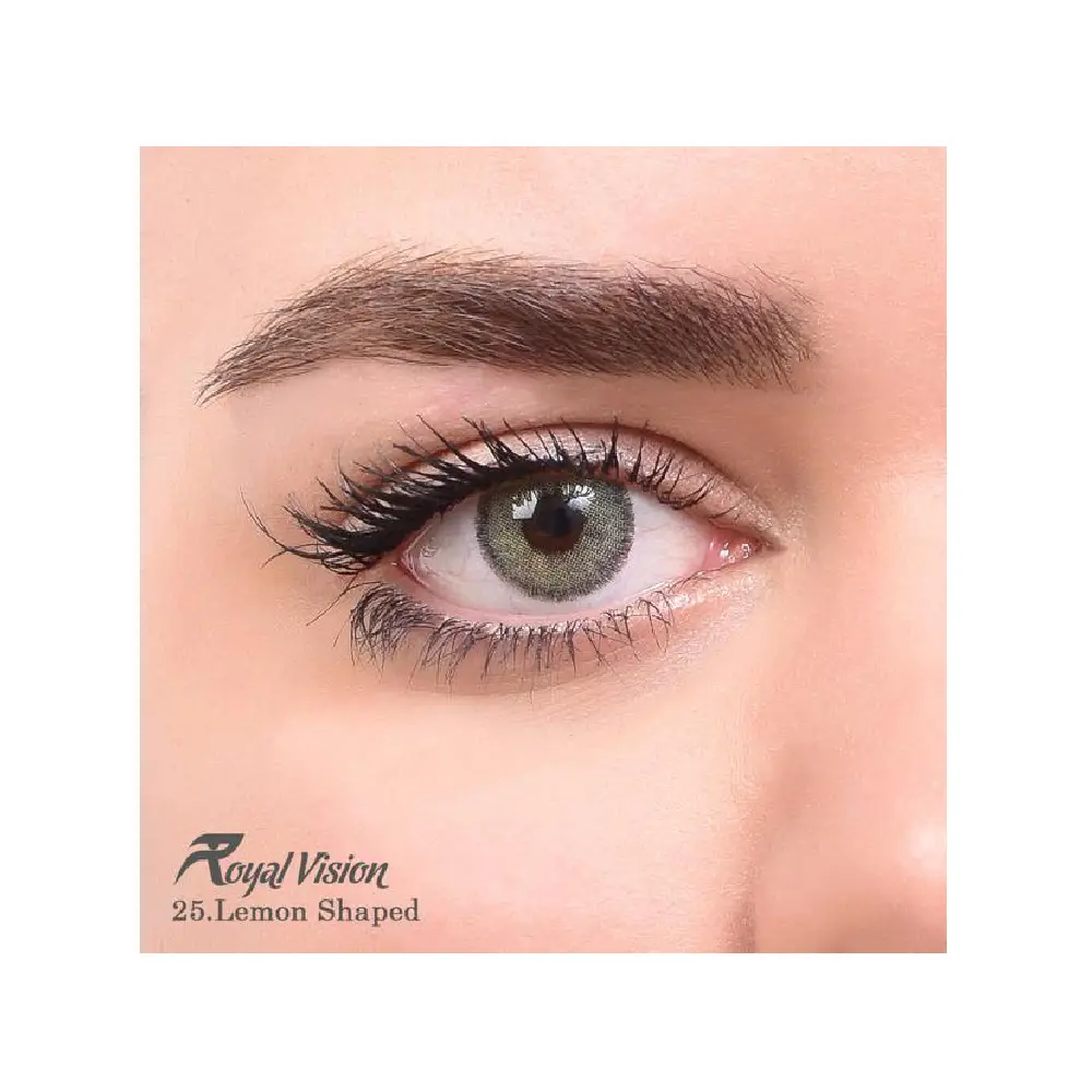 لنز رنگی رویال ویژن Royal Vision Daily Lens 25 Lemon Shaped لنز رنگی رویال ویژن Royal Vision Daily Lens 25 Lemon Shaped