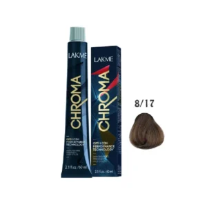 رنگ مو فاقد آمونیاک کروما لاکمه 8/17 60ml
