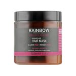 ماسک مو آرگان کراتین رینبو Rainbow Professional Exclusive Keratin Damaged Hair Mask 500ml