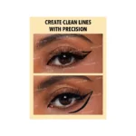 خط چشم ماژیکی شیگلم مشکی (طلایی) Black Felt-tip Eyeliner - Image 2
