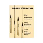 خط چشم ماژیکی شیگلم مشکی (طلایی) Black Felt-tip Eyeliner - Image 3