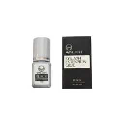 وین لش چسب کاشت مژه کمتر از نیم ثانیه مشکی BLACK 5ml
