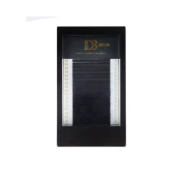 پالت مژه اکستنشن والیوم 20 لاین دی بی مگا DB MEGA سایز 09 ضخامت 0.07 فر