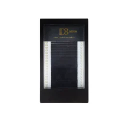 پالت مژه اکستنشن والیوم 20 لاین دی بی مگا DB MEGA سایز 16 ضخامت 0.07 فر CC